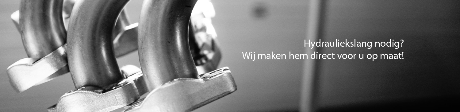 Hydrauliekslangen direct op maat gemaakt