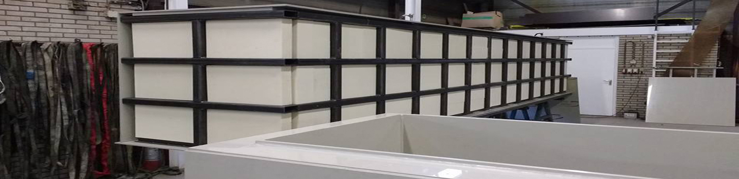 Staal verstevigde proces baden / tanks