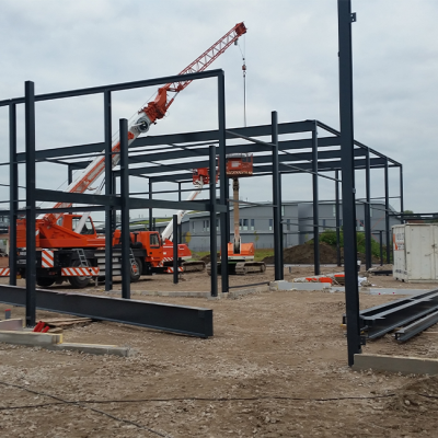 Constructie Voor Bedrijfspand Opbouw Geffen Products