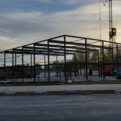 Constructiebouw Bedrijfspand Geffen Products