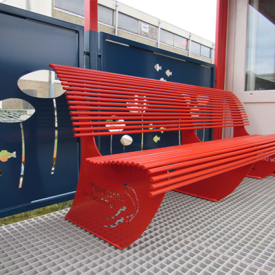 Maatwerk Bankje Met Logo Geffen Products