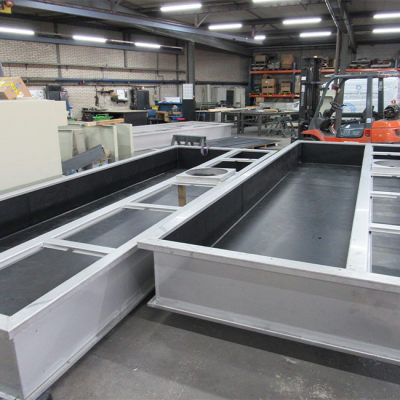 Rvs Baden Met Kunststof Inliner Geffen Products
