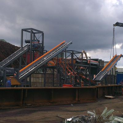 Transportband Recyclingindustrie Geffen Products Boxtel