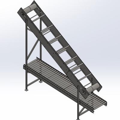 Transportsysteem Productielijn Voedingsmiddelenindustrie Geffen Products